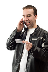 Image showing Paying By Phone