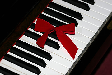Image showing Christmas Piano