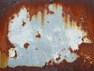 Image showing rusty frame 