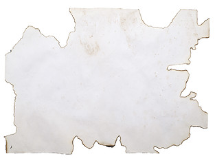 Image showing old paper blank