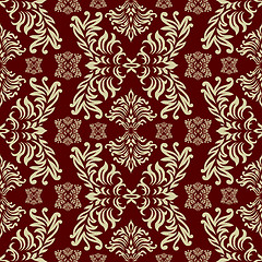 Image showing maroon gothic