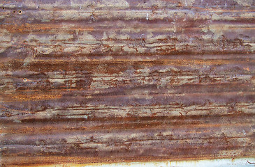 Image showing rusty metallic surface