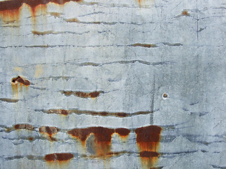 Image showing rusty metallic surface