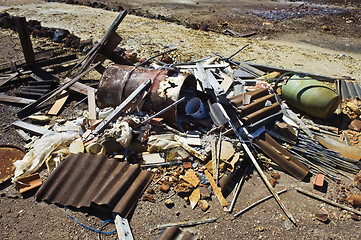 Image showing Pile of debris