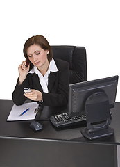 Image showing Busy call