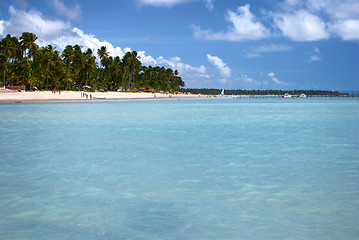 Image showing Tropical beach in Brazil 