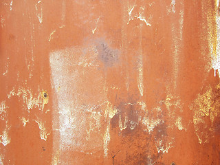 Image showing rusty metallic surface