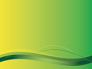 Image showing Background with abstract smooth lines
