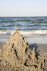 Image showing Sand castle