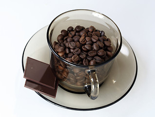 Image showing Cup with coffee