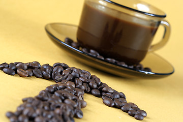 Image showing Cup with coffee