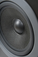 Image showing Loud speaker closeup