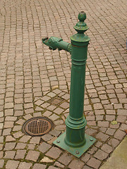 Image showing Water pump for drinking-water.