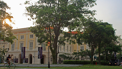 Image showing street szene in Singapore