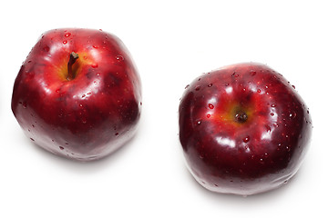 Image showing Two apples  