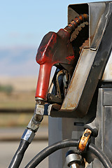 Image showing gas pump