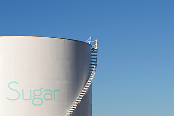 Image showing sugar silo