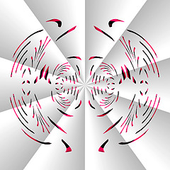 Image showing Abstract 3d background