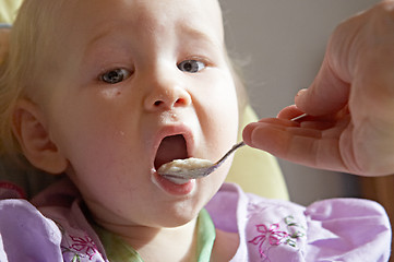 Image showing baby breakfast