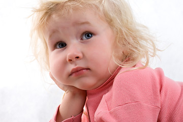 Image showing sad baby