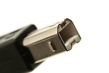 Image showing usb plug macro