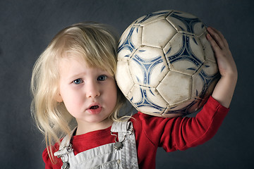 Image showing young footballer