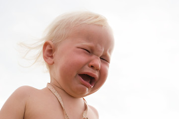 Image showing crying baby