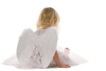 Image showing tired angel