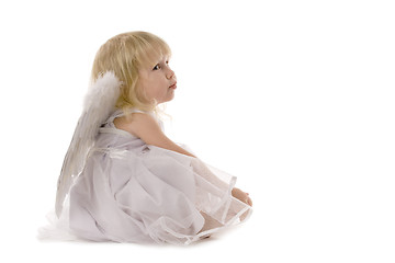 Image showing dreaming angel
