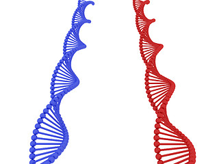 Image showing Dna 3d