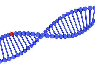 Image showing Dna 3d