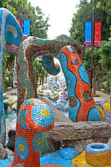 Image showing Merlion path - Isle Sentosa, Singapore