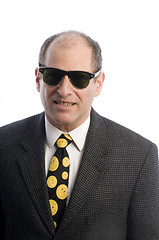 Image showing tough guy with sunglasses