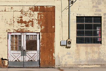 Image showing abandoned workshop