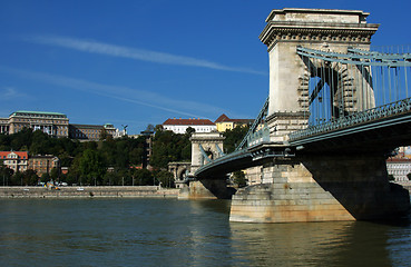 Image showing Chain Bridge - Budapest