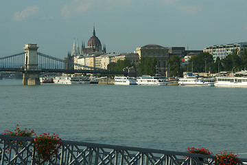 Image showing Chain Bridge - Budapest