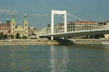 Image showing elisabeth bridge - Budapest