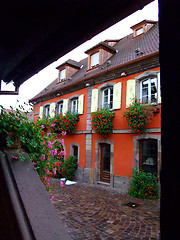 Image showing French hotel four stars in Alsace region