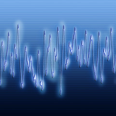 Image showing extreme sound wave