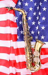 Image showing saxophone