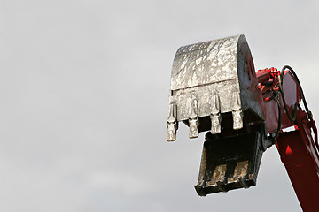 Image showing excavator shovel