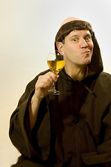 Image showing The Monk and His Wine