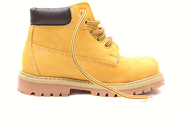 Image showing Yellow shoe