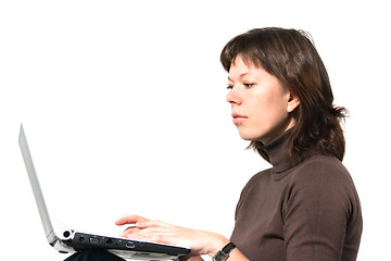 Image showing Computer user