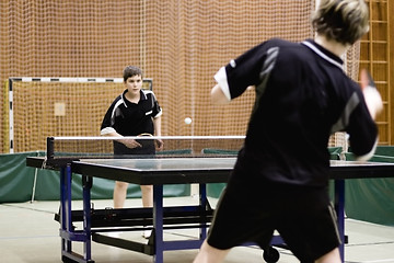 Image showing Table tennis