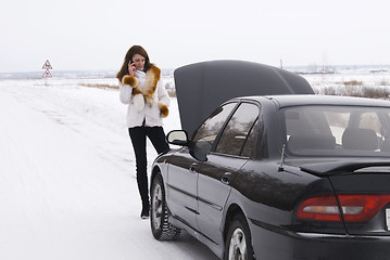 Image showing broken car