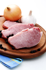 Image showing raw pork