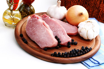 Image showing raw pork