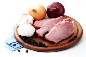 Image showing raw pork