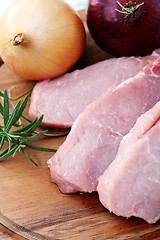 Image showing raw pork